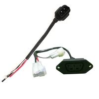 niu scooter electric bicycle charge socket male female charger line fit for niu scooter n m u series