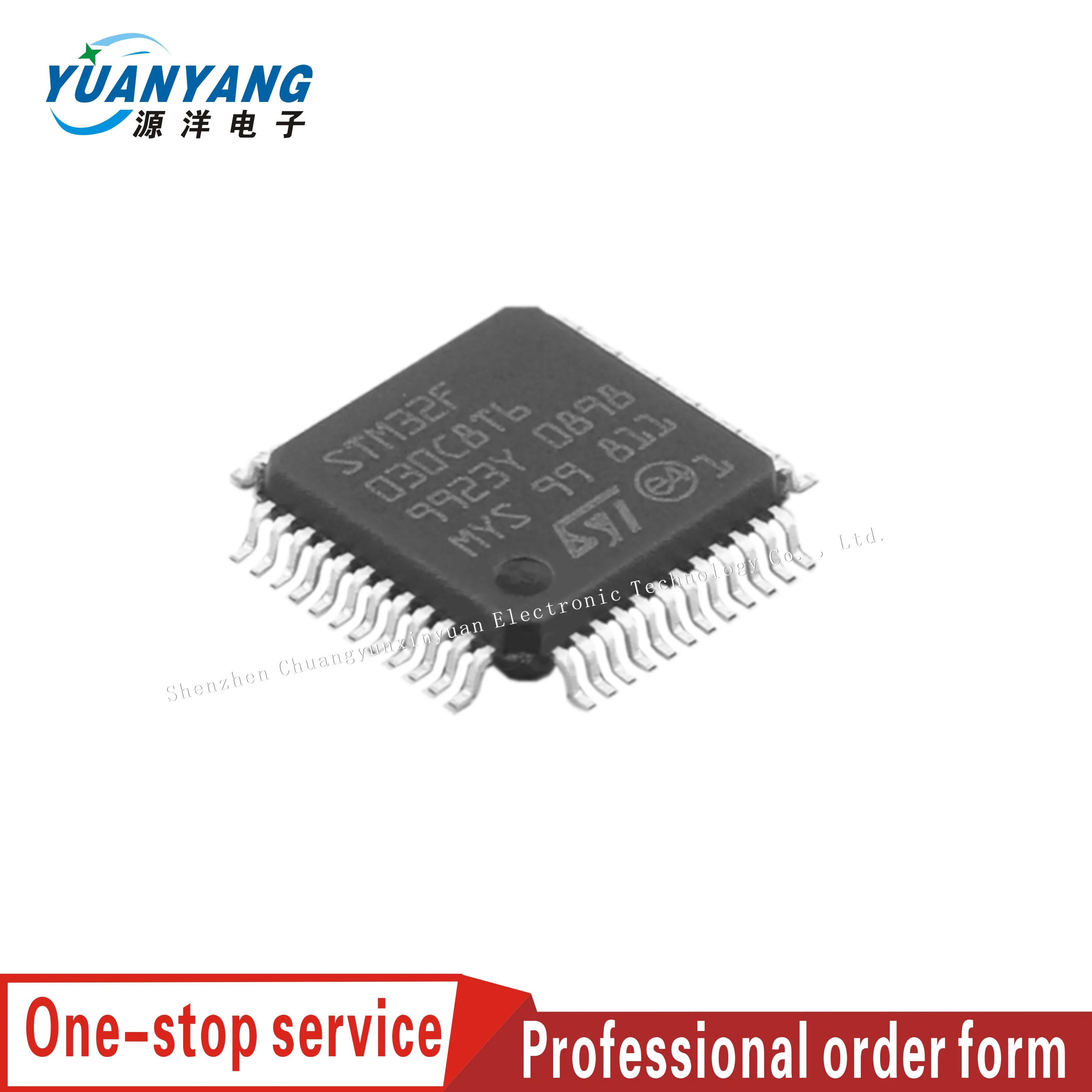 

1pieces STM32F030C8T6TR LQFP48 64kB 8kB RAM 48MHz