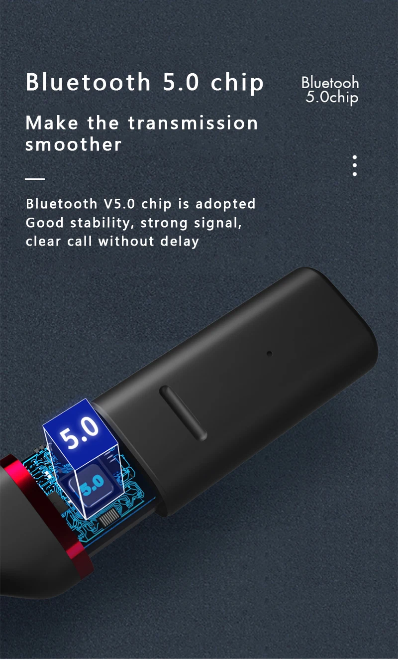 Bluetooth 5,0 беспроводные наушники TWS бинауральная спортивная Гарнитура 3D стерео звук с микрофоном громкой связи спортивные наушники с зарядным устройством