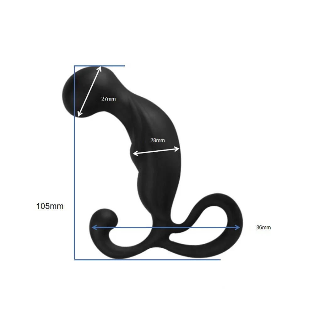 Анальная пробка расширитель фаллоимитатор для мужчин женщин Силиконовый