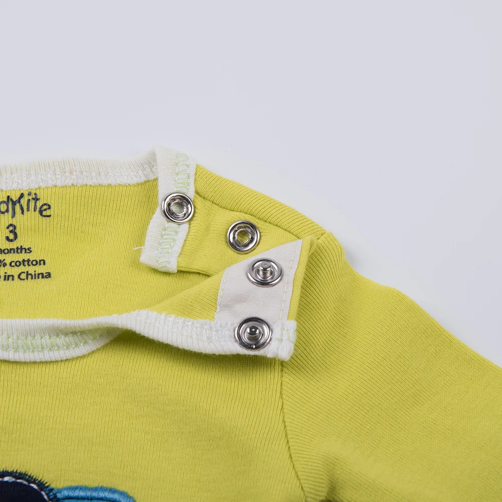 Комбинезон унисекс с длинным рукавом для новорожденных 5 шт./комплект|Боди