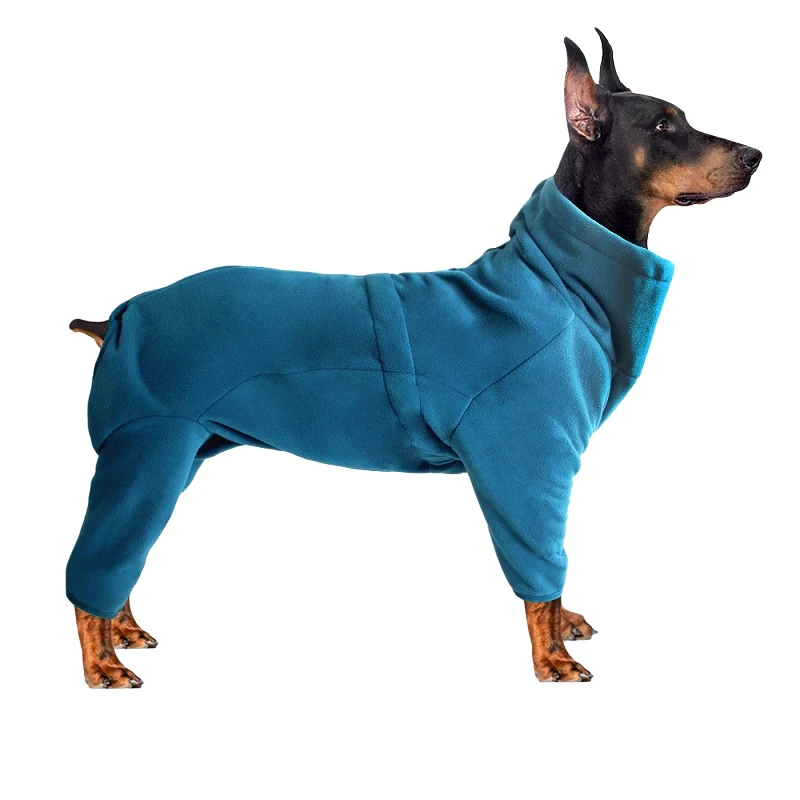

Cold protection Large Dog Winter Clothes Warm fleece Medium dog winter clothes Windproof Small big Dog jumpsuit Coat Jacket