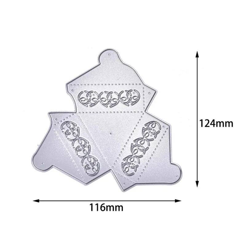 YaMinSanNiO коробка штампы конфеты подарок металл резка Новый 2019 для DIY Скрапбукинг