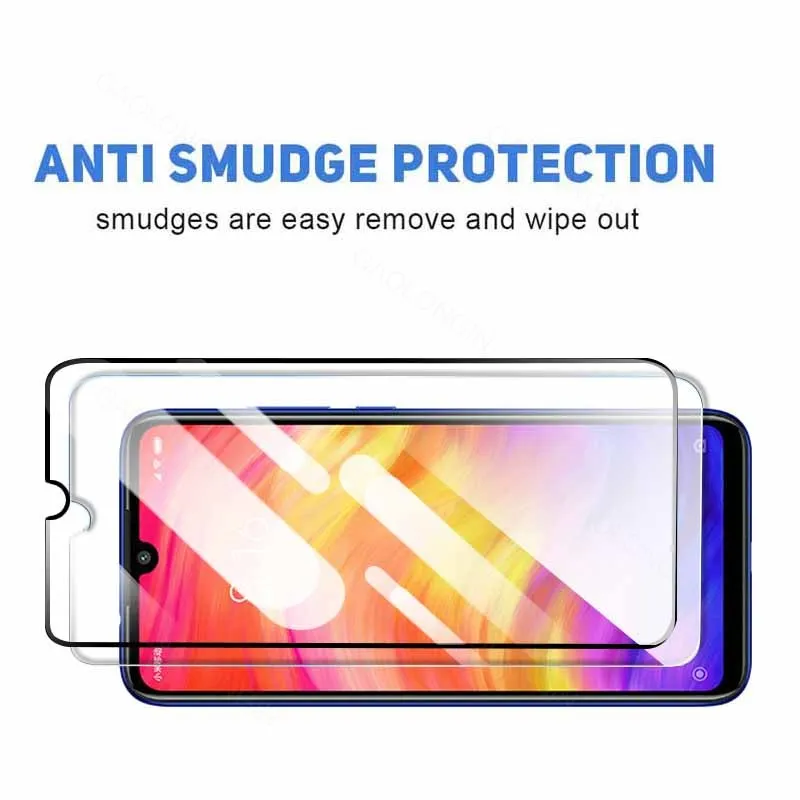 6 in 1 Tempered Glass For Xiaomi Redmi Note 7 Pro Note 8 Pro 8 2021 Redmi 8A 7A 7 Lens Film Screen Protector Redmi Note 8T Glass