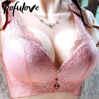 women push up bra plus size 34 52 c d e large big size ladies bralette top sexy lingerie lace bra fashion brasieres para mujer