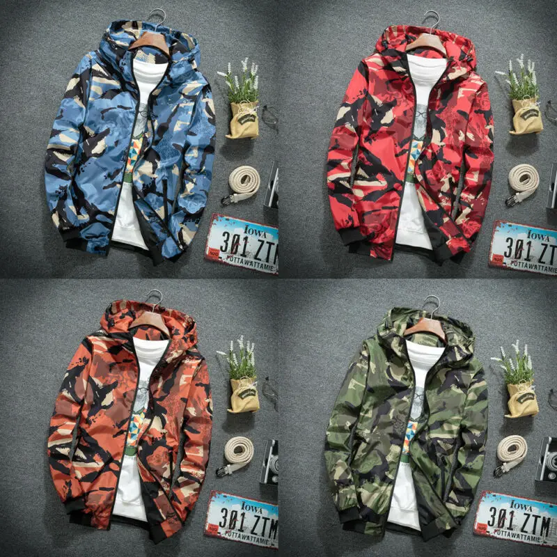 Мужская Легкая ветровка осенняя куртка водостойкая оболочка тонкая посадка