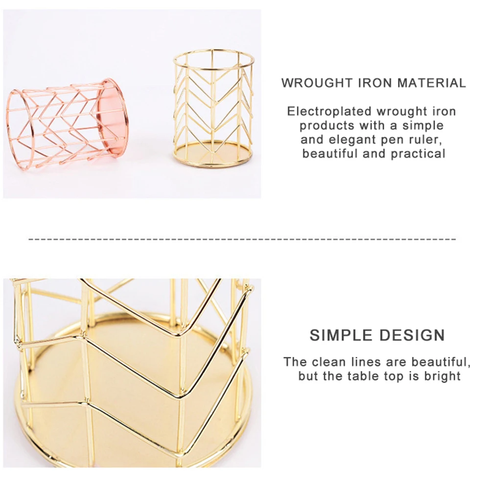 Настольный держатель ручки кисти для макияжа Органайзер контейнер хранения