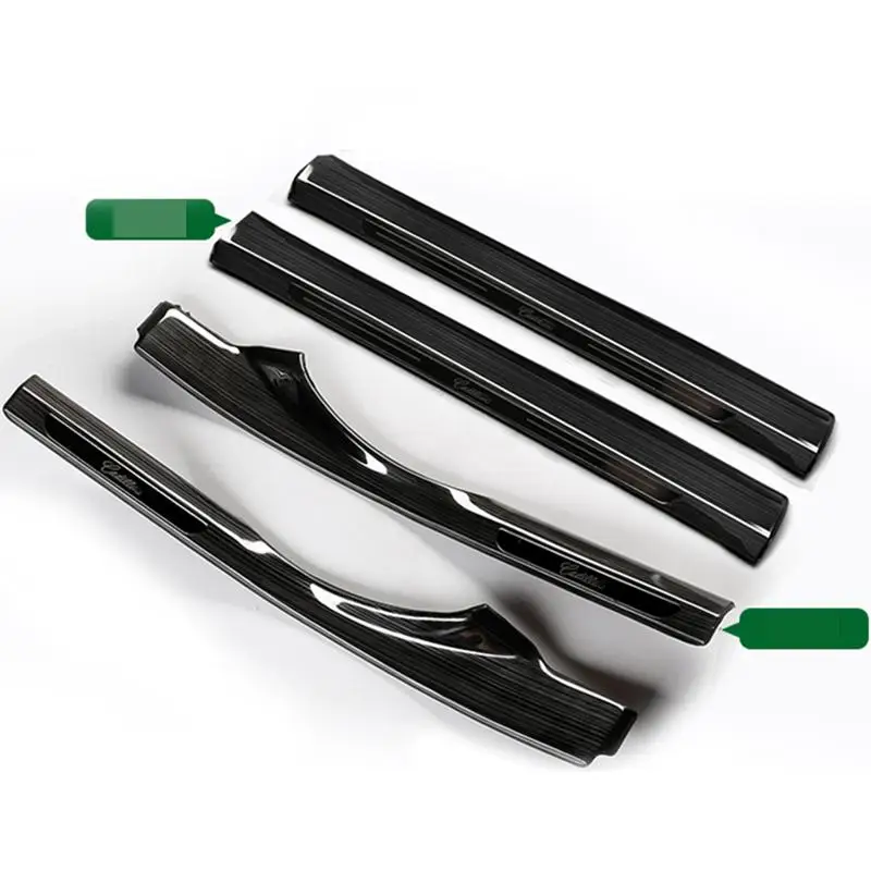 

Accessori Accesorios Para Auto Sticker Exterior Car Decoration Accessories Door Welcome Pedal FOR Cadillac CT6 XT4 XT5