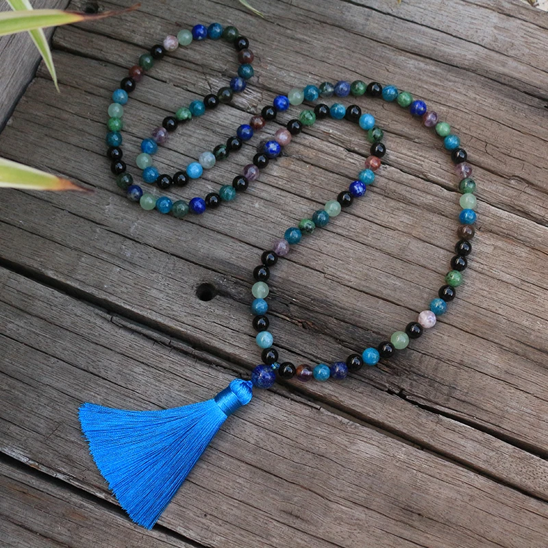 Бусины из натурального камня диаметром 8 мм апатит рубин зоизит лес спокойствие