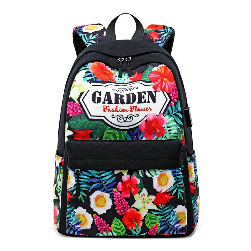 

Japanes Stylish Backpack Women Korean Large Capacity Students Schoolbag Campus Style Fashionable Girl Travel Bag Waterproof USB