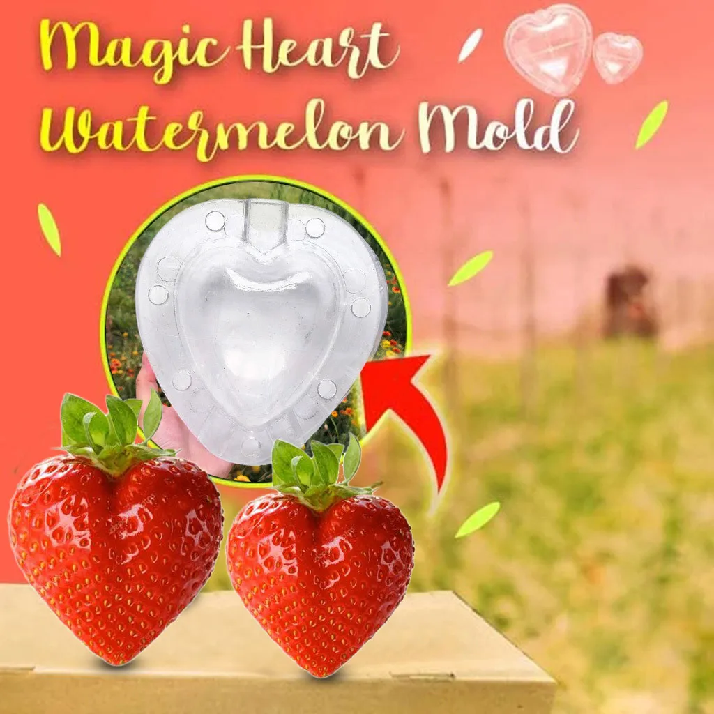 Пластиковая форма для выращивания фруктов в форме сердца Прозрачная инструменты