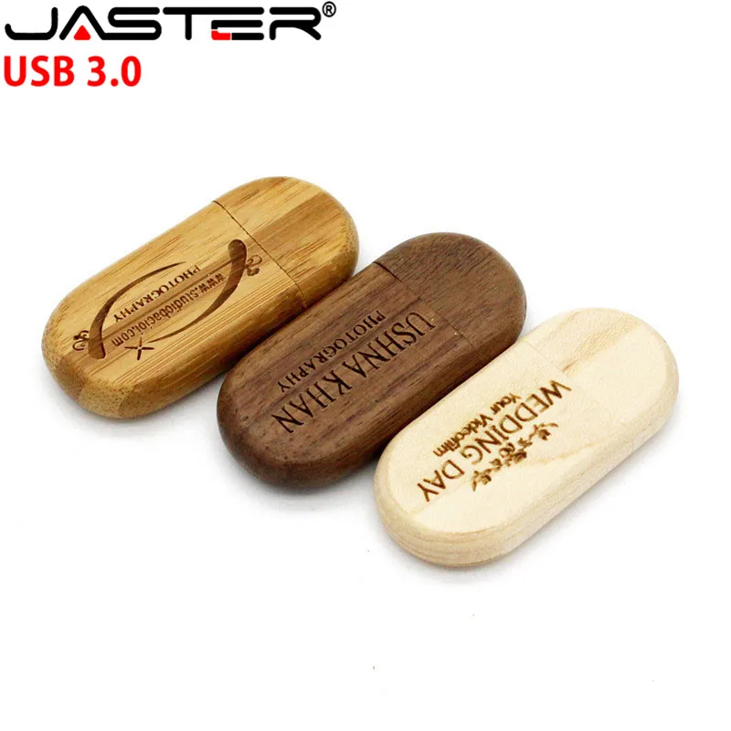 USB-флеш-накопитель JASTER деревянный 4/8/16/32/64 ГБ | Компьютеры и офис