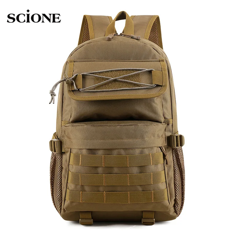 

Camping Tactical Backpack Nylon Camouflage Bags Men Large Army Hiking Bag Male Travel Military Rucksack Outdoor Sports XA911WA