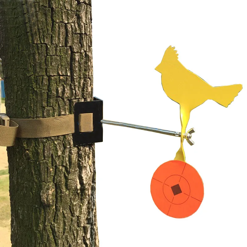 

Metal Diameter In 35mm Animal Shooting Target Slingshot Hunting Catapult Practice Tree Pole Mount Easy Belt Installation