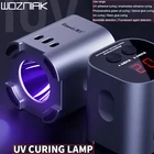 УФ-лампа QIANLI для отверждения масла, умная Зеленая клейкая УФ-лампа для ремонта телефонов, материнских плат, ЖК-дисплеев