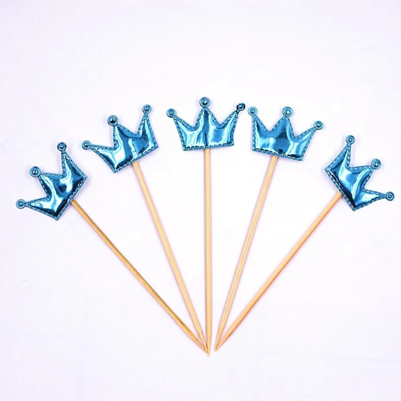 Корона Топпер голова кекс сердце Микки сувениры для девочек 5 шт./лот день