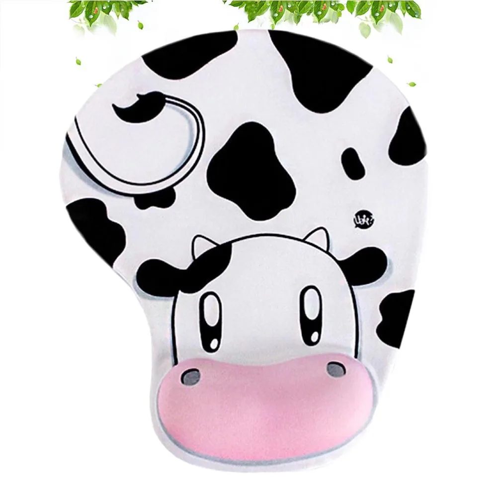 

Cow Shaped Pad Creative Silicone Wrist Guard Pad for Home Office Store