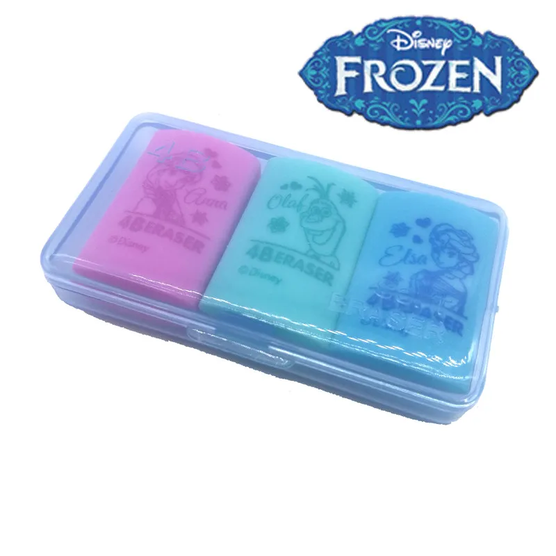 Замороженные коробки милый резиновый Дисней живопись и письма инструменты