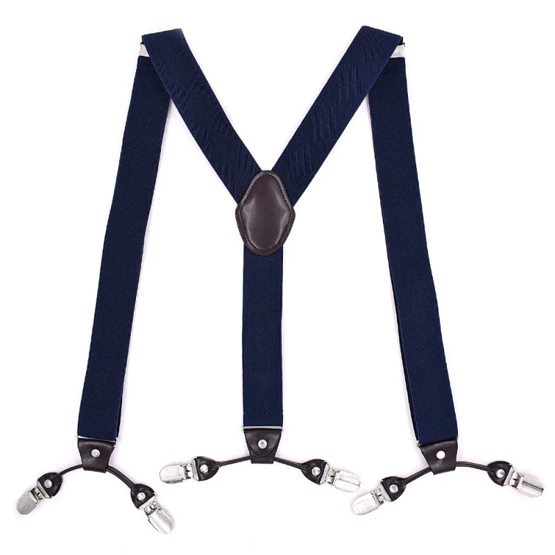 35 мм широкий Для мужчин подтяжки высокие эластичные регулируемые 6 сильных