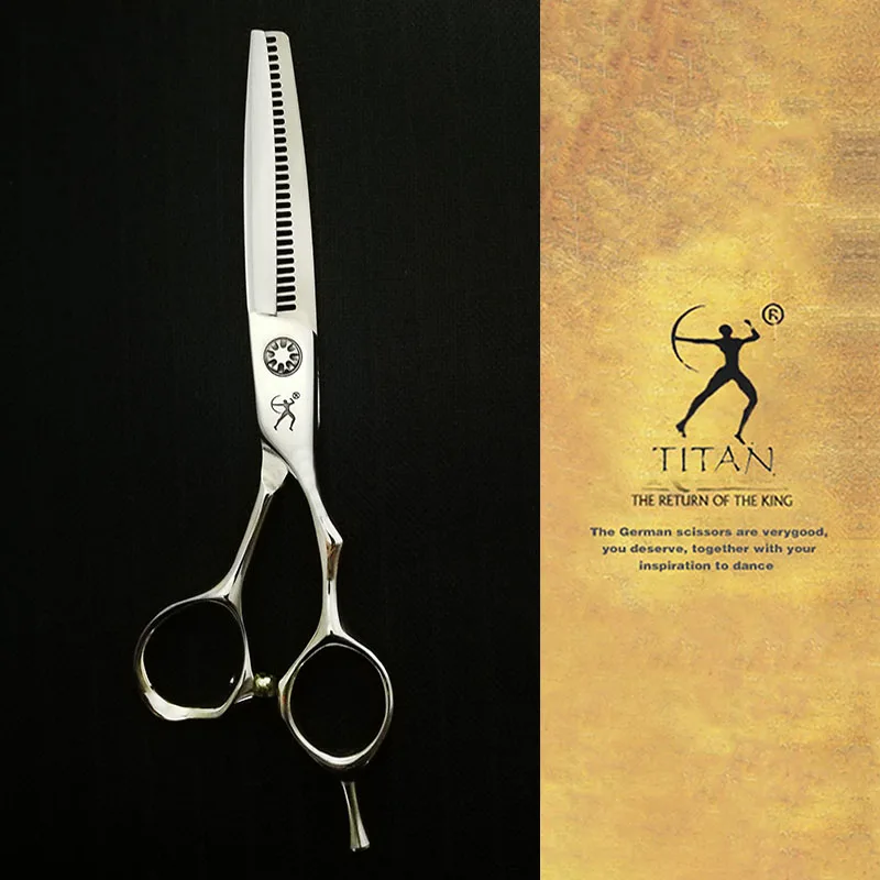 Titan hairdressing scissors barber tools for hair professional thinning shears vg10 steel 6.0 inch | Красота и здоровье