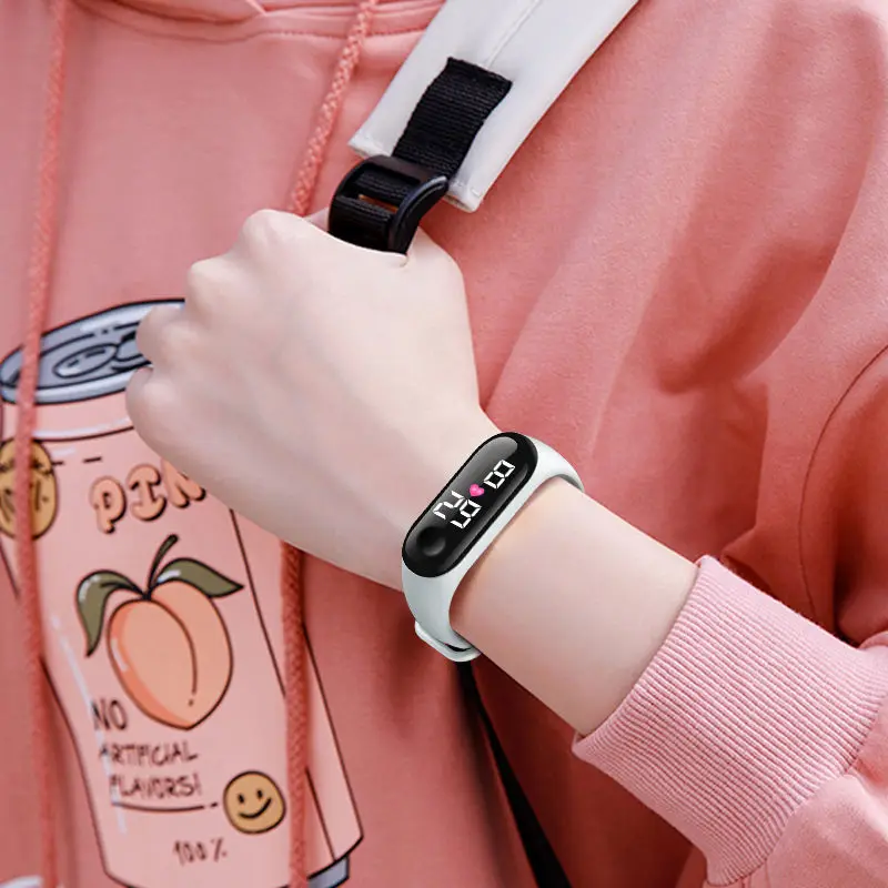 

New Fashion Watch Children Watches Kids for Girls Boys Sport Electronic Wristwatch LED Digital Child Clock Student Watch