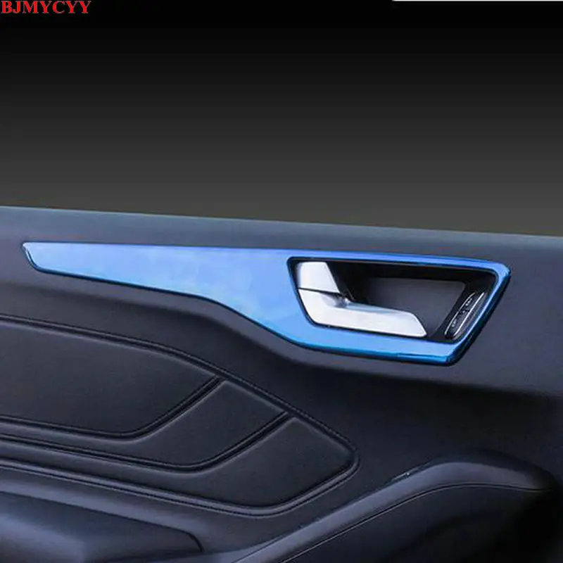 BJMYCYY 4 шт./компл. декоративная рама из нержавеющей стали для внутренней ручки