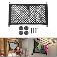 large car ceiling storage net pocket car roof bag interior cargo net breathable mesh bag auto stowing tidying interior accessory
