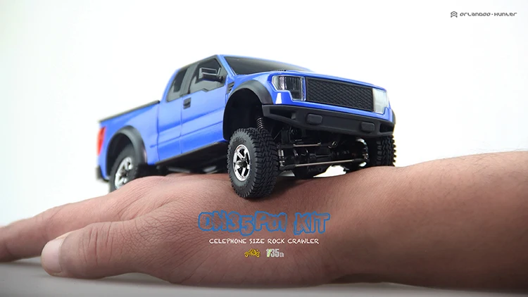 Orlandoo Hunter Rc Гусеничный Пикап для Ford P01 F150 Сборная модель 1/35 комплект Diy части |