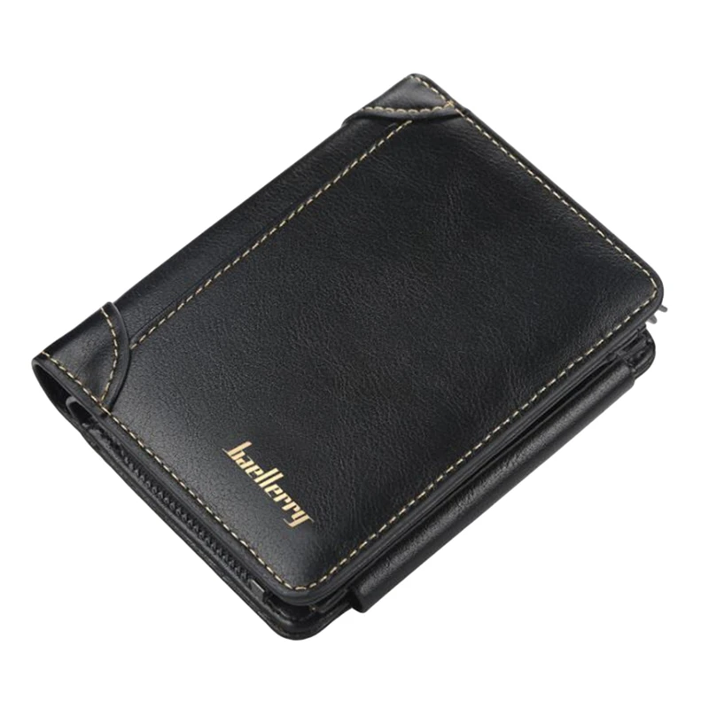 

Guarantee Men Short Wallet Casual PU Leather Portable Bifold Card Holders Coin Purse New Male Cash Clutch Bag