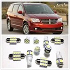 11 комплектов белых светодиодных ламп посылка T10, 36 мм и 39 мм купол карты для Dodge Дротика путешествие Мстители Большой фургон Atos 2000-2019