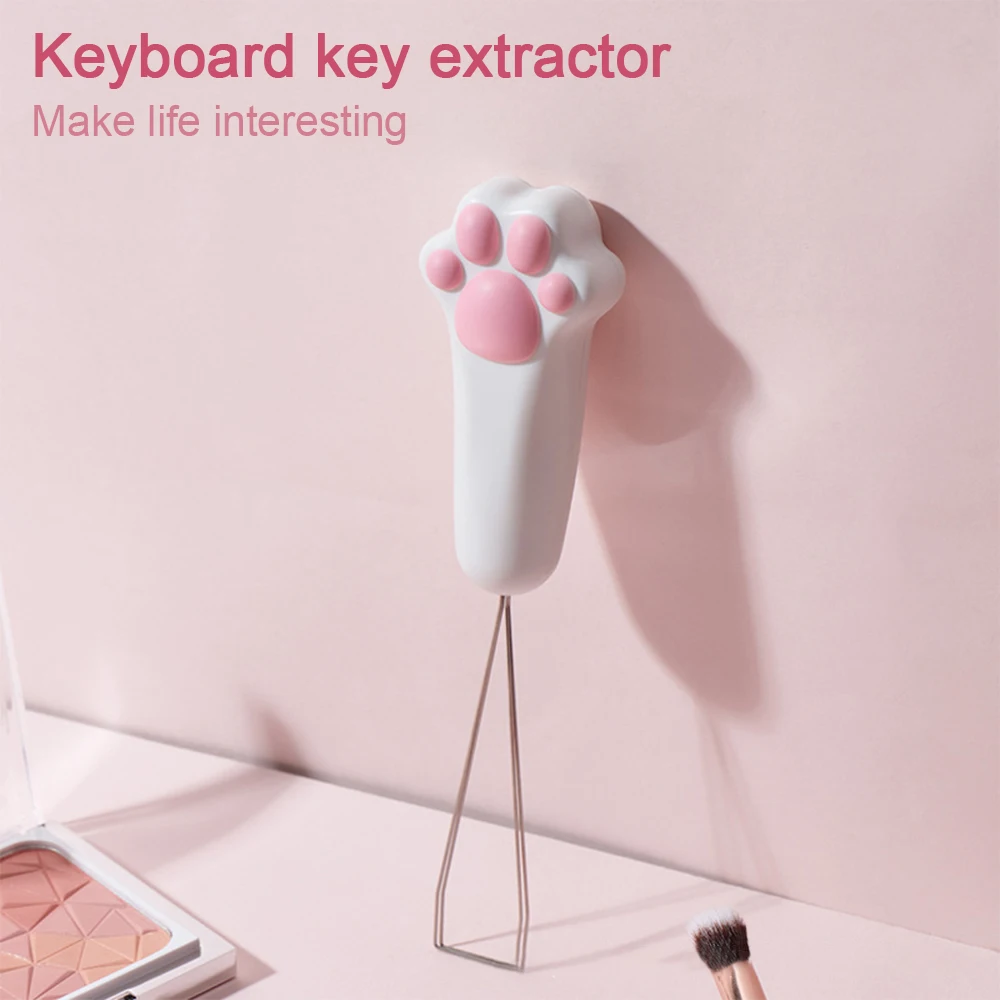 

Keycaps Puller Stainless Steel Mechanical Keyboard Keycap Remover for Computer Keypads Key Replacement Fixing Tool Staple