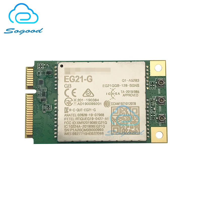 EG21 G Mini PCIe LTE модуль категории 1 обратно совместим с существующими EDGE и сетями