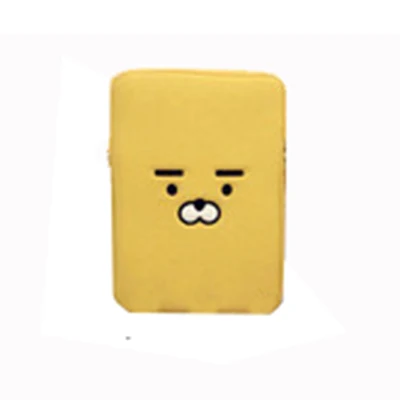 yellow Коричневая милая сумка для ноутбука с рисунком медведя 10 ''для Ipad Air2 Pro9.7 чехол для Apple 10,5 ryan mini4, сумка для ноутбука - Цвет: yellow