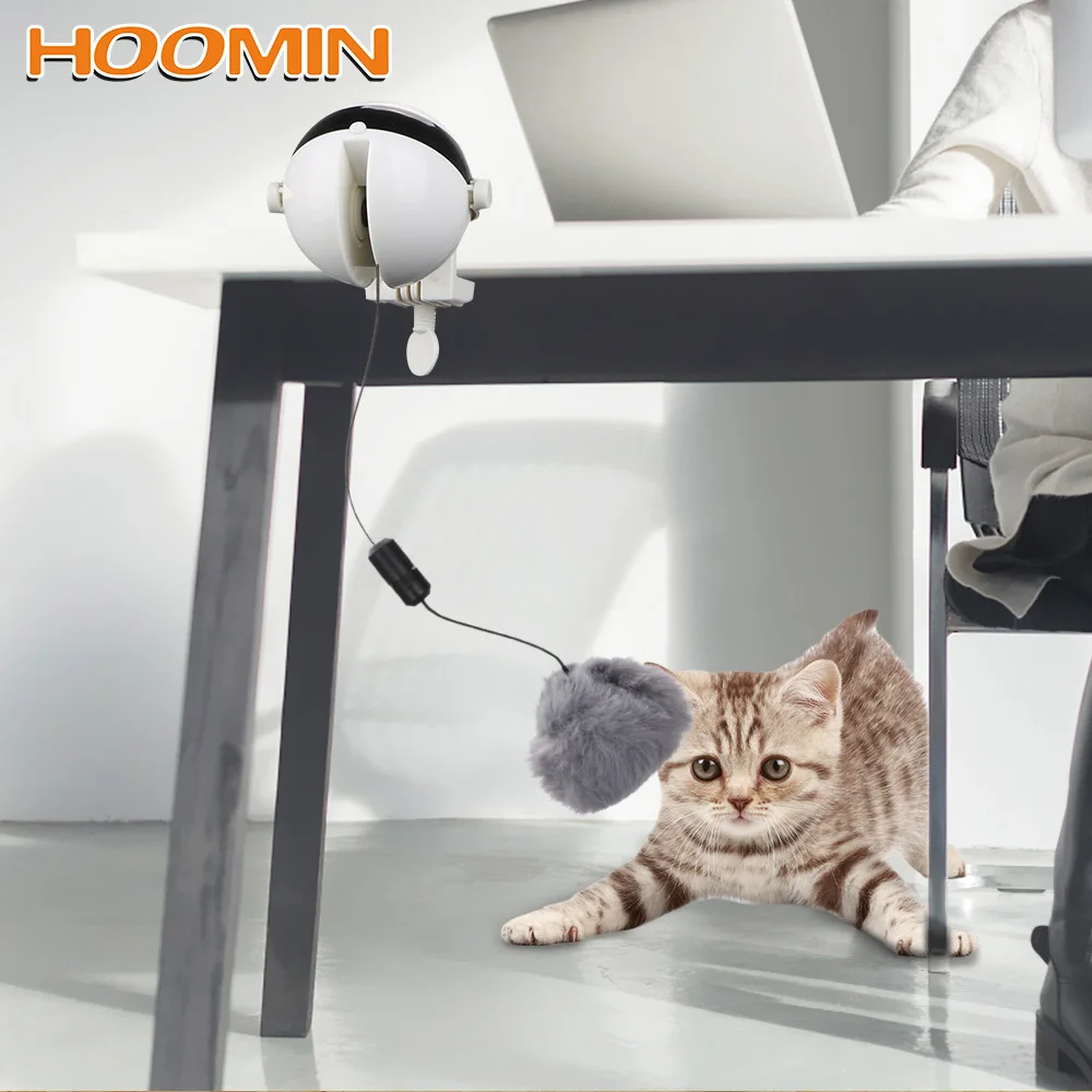 

HOOMIN Электрический автоматический подъем, роскошный баскетбольный мяч для домашних животных Дразнилка игрушки головоломки Умные питомцы к...