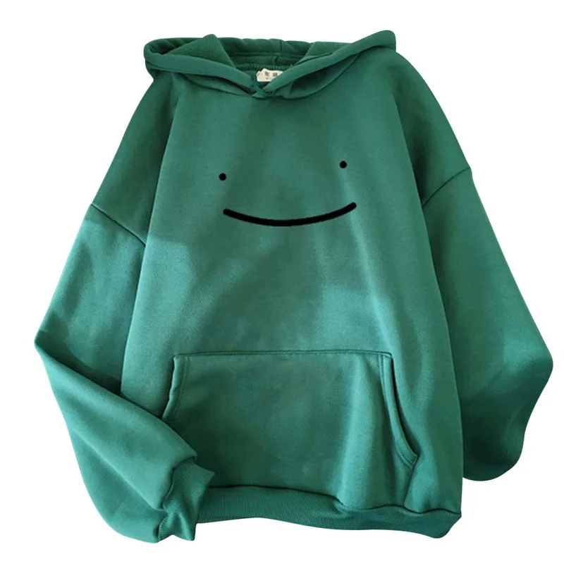 

2021 Thicken Warm Hoodie Ladies Autumn Top 5 Color Sweater Velvet Winter Ladies Cute Saturn Print Hooded Women