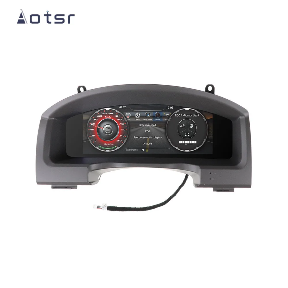 Android 9.0 For Toyota Land Cruiser 200 2008-2019 LCD instrument panel assembly car navigation modification special accessories