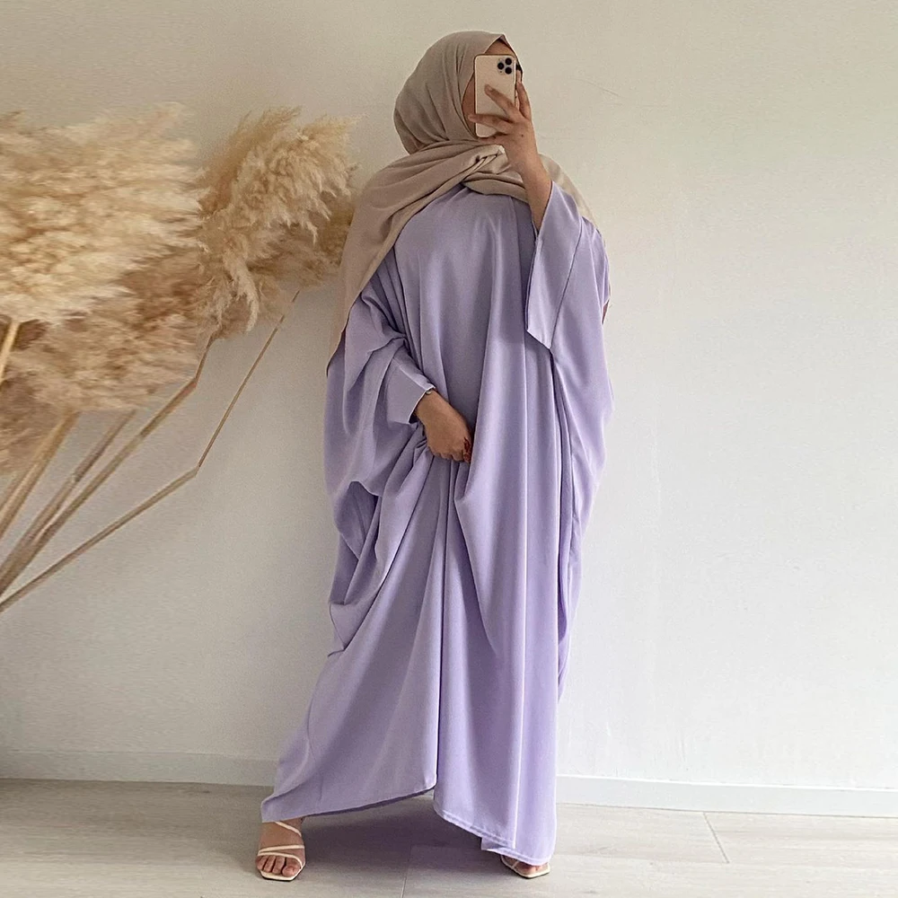 Женское Молитвенное платье-кафтан мусульманский химар черное мусульманское