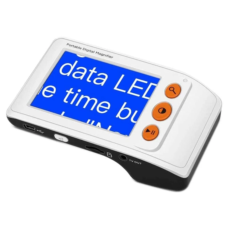 

Digital Magnifier Portable Electronic Video Magnifier Reading Aids 3.5 Inch LCD Screen For Low Vision 2X-25X Zoom Handle