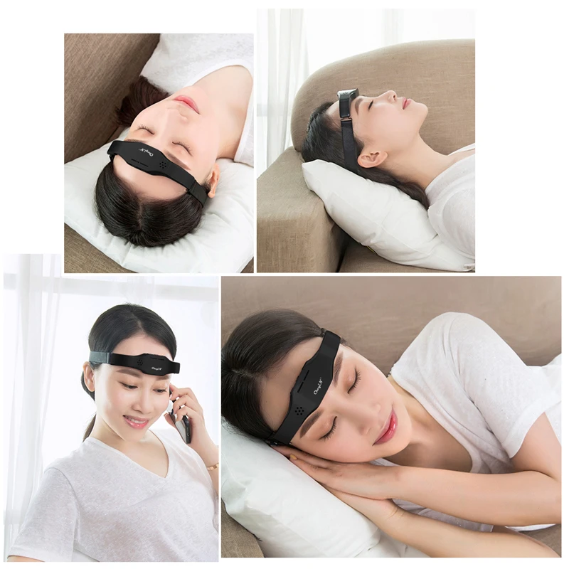 

Wireless Head Massager Home Care Sleep Belt Soothe Migraine Anxiety Insomnia Release Stress Scalp Relax Sleep Therapy Machine