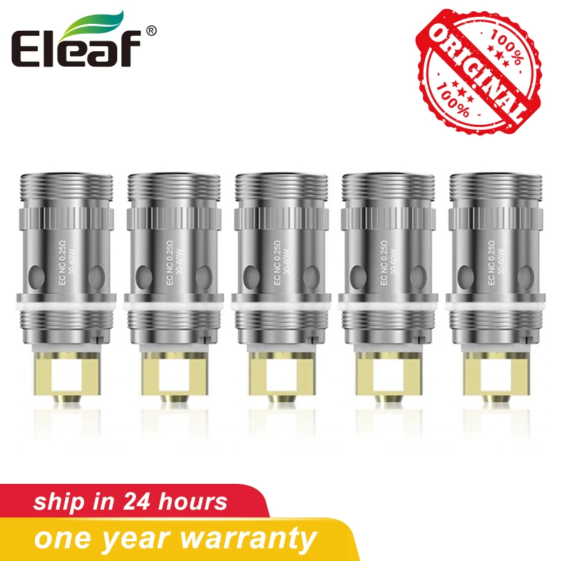 Eleaf EC NC 0.25ohm Vape катушка головка 5 ⑤ упак. электронная сигарета для iJust 2/melo iii