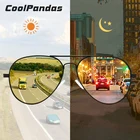 Солнцезащитные очки-авиаторы поляризационные для мужчин и женщин, умные фотохромные солнечные аксессуары для вождения, дневное и ночное видение, 2022