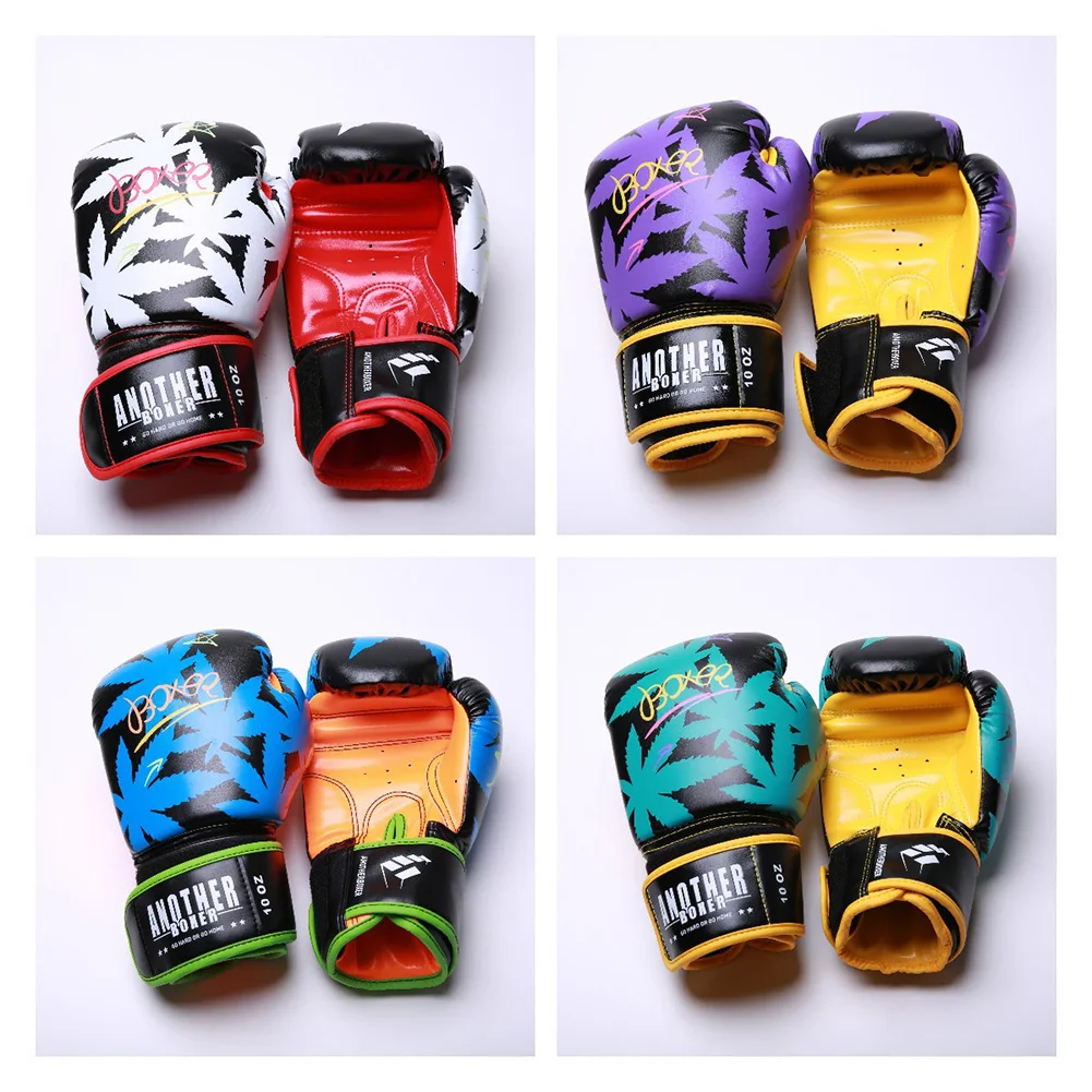 

Kick Boxing Gloves for Men Women PU Karate Muay Thai Guantes De Boxeo Free Fight MMA Sanda Training Adults Kids Equipment