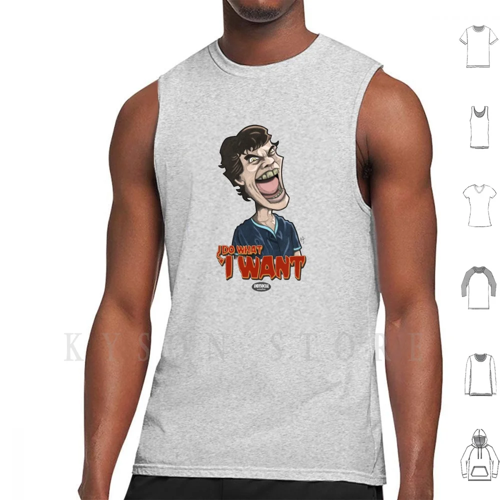 

Майки Sonny Montelli, жилет без рукавов, демон, демон, сатана