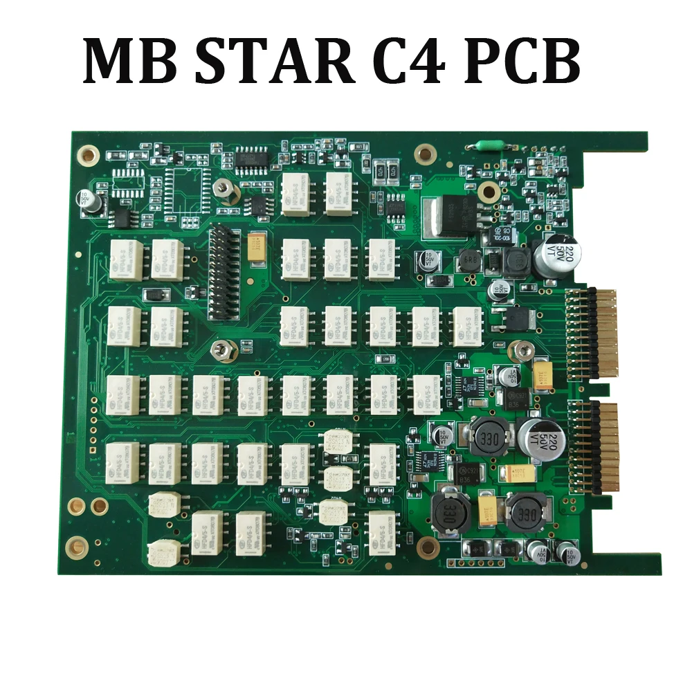 Высококачественная печатная плата MB STAR C4 с новыми реле работает для материнской