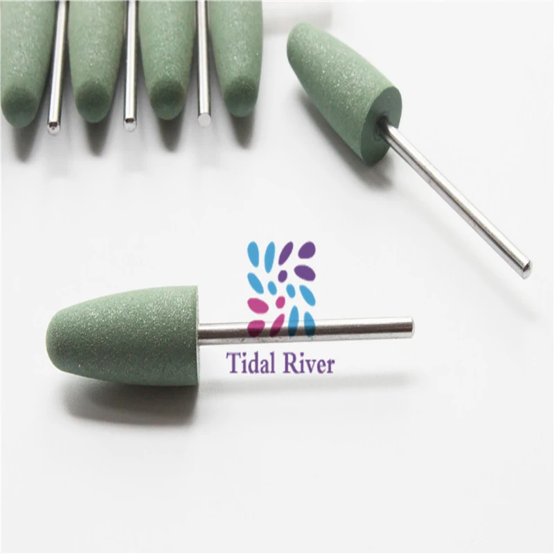 

50/шт 2,35 мм стоматологические лабораторные полировальные инструменты алмазные боры силиконовая резина полировальный Бур для полировальной основы стоматологические инструменты