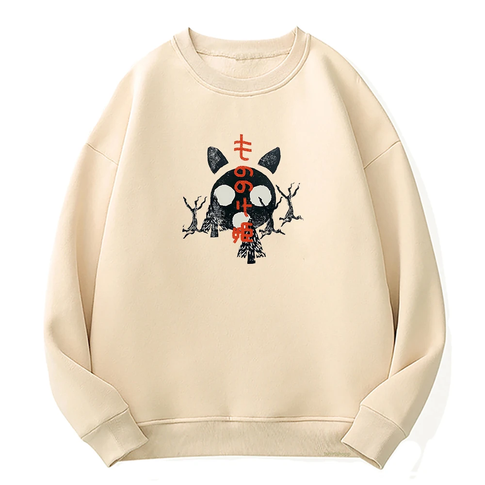 

Anime Princess Mononoke Hoodie Women kawaii Ashitaka Hoodies Female Harajuku Manga San Hoody Crew Neck Pullovers Sweatshirts