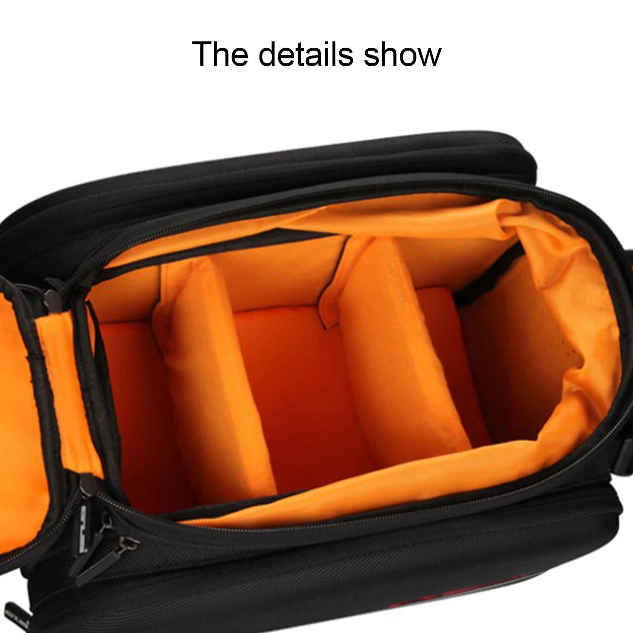 

Bike Bag Bicycle Panniers with Carrying Handle Reflective Trim Bicycle Rack Seat Bag Cycling Accessories