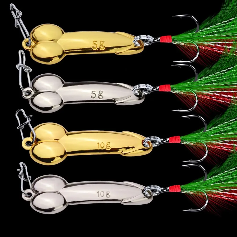 Yolo металлическая ложка рыболовная приманка с перьевым крючком наживка для