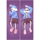 Чехол-наволочка в стиле аниме Undertale Sans Dakimakura, постельное белье, Отаку, наволочка по мотивам косплея, подарок для мужчин BL