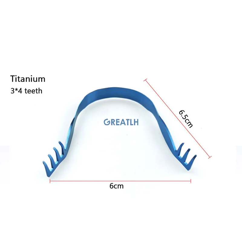 Autoclavable Lacrimal Sac Retractor титан/нержавеющая сталь ветеринарный офтальмологический